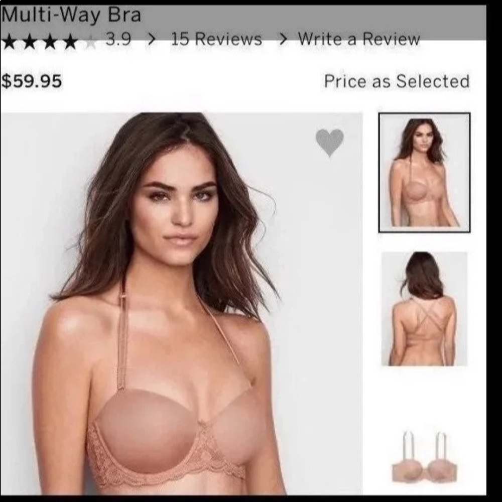 ❤️SOLD❤️ VS  BRAS ONE MULTI-WAY/ONE RACERBACK NEW